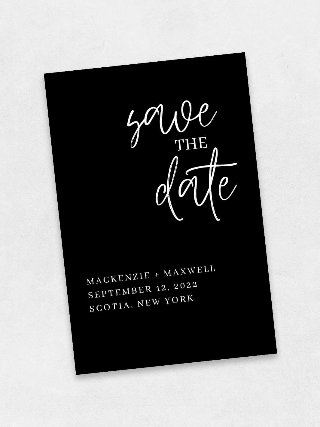 Dark Romance - Save the Dates (Double Sided)