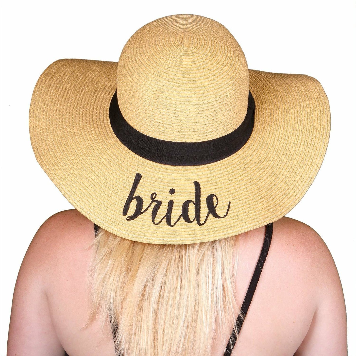 embroidered sunhat