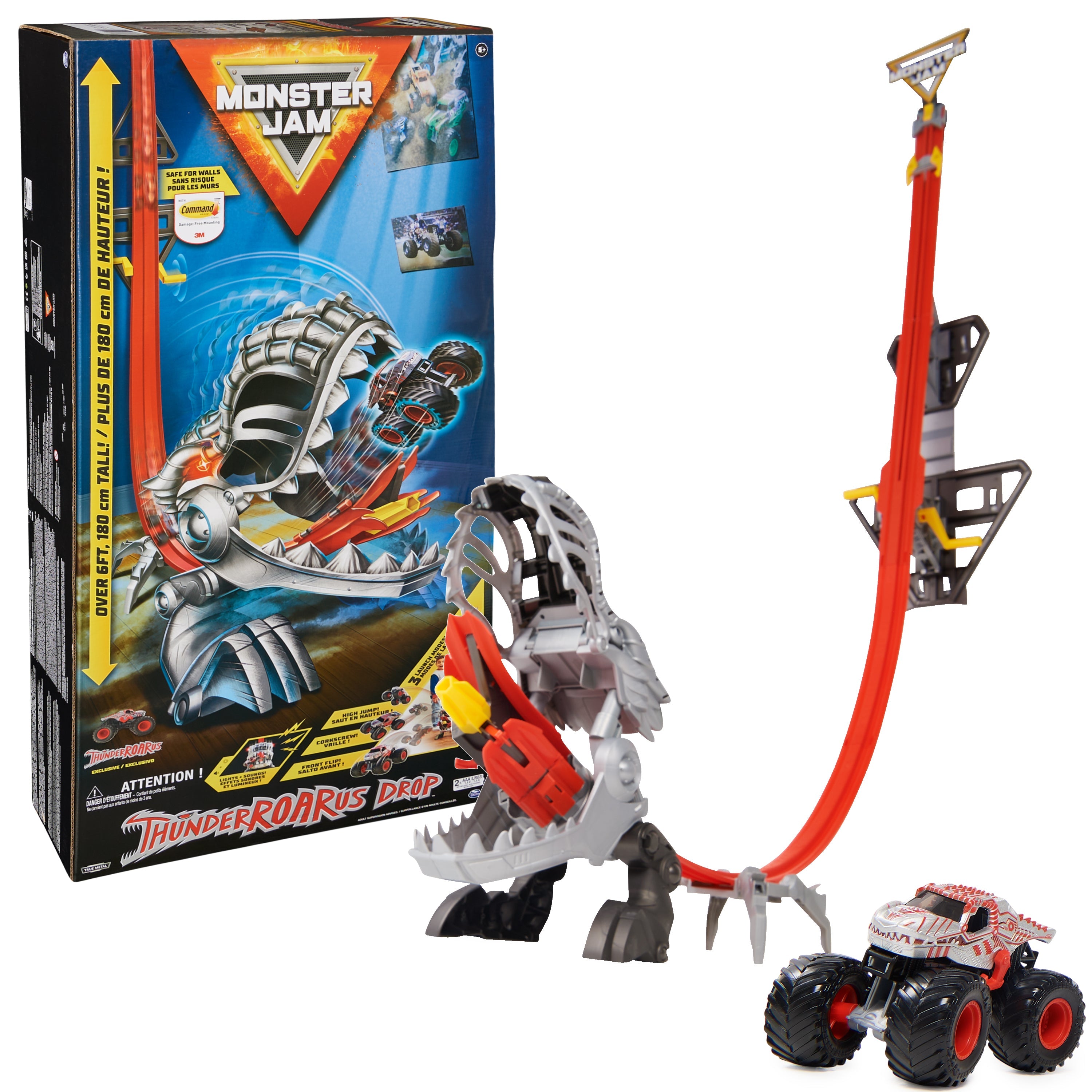 Monster Jam, ThunderROARus Drop Playset
