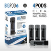 BigPod 3ml ELFA und Turbo Leerpod