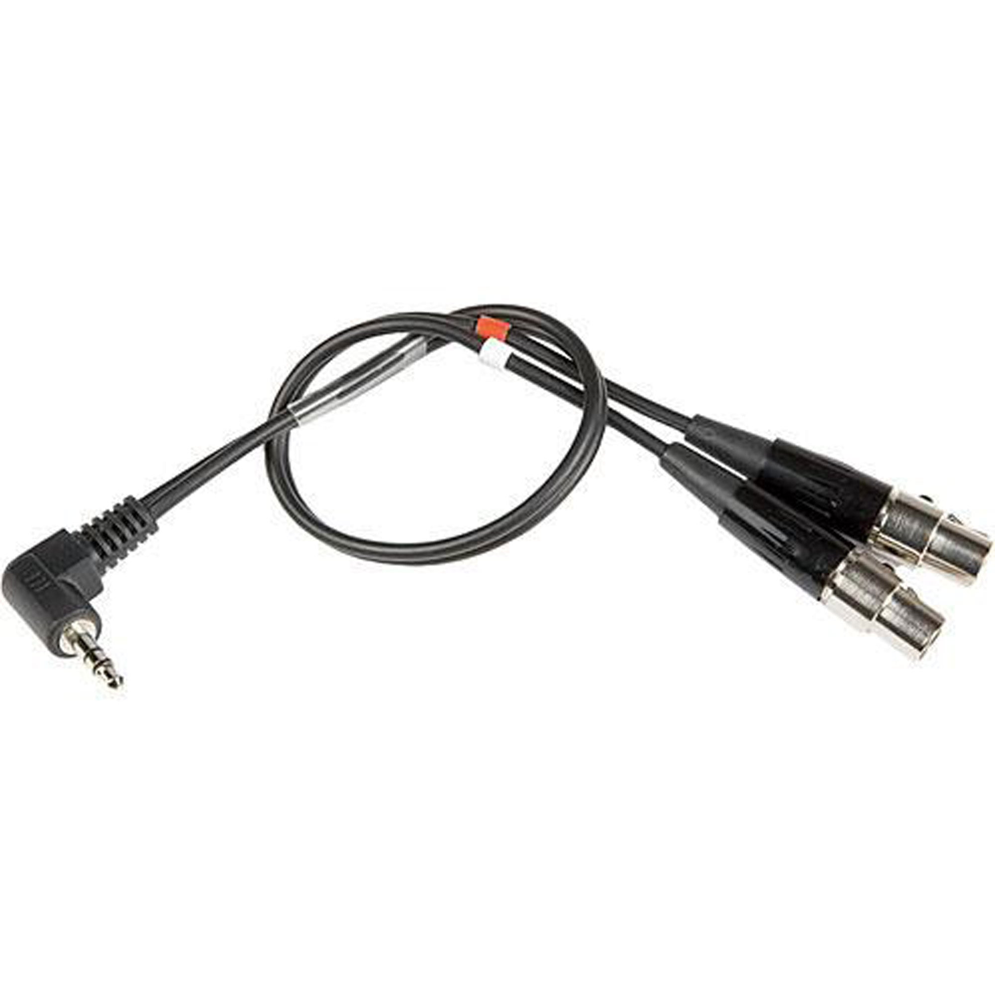 Lectrosonics MCSRTRS Dual TA3F to 1/8" TRS Cable