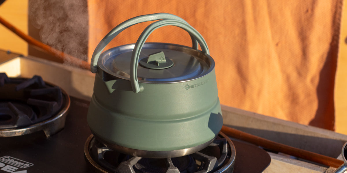 Sea to Summit Detour stainless steel collapsible kettle