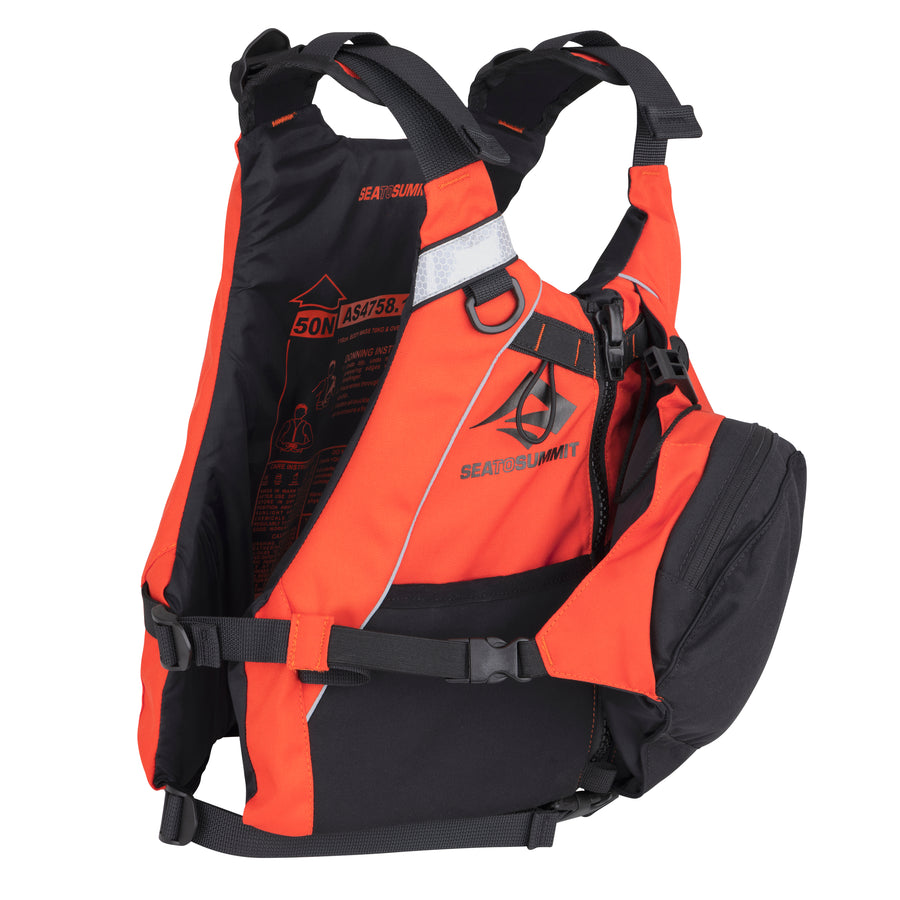 Sea To Summit Solution Gear Fishing PFD - Multi-Fit - Gold - Sea to Summit