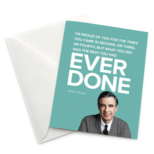 Mister Rogers Greeting Card - Shop at the Heinz History Center