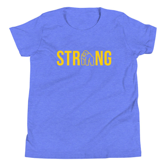 Strong ape gorilla gym concept  Kids T-Shirt for Sale by