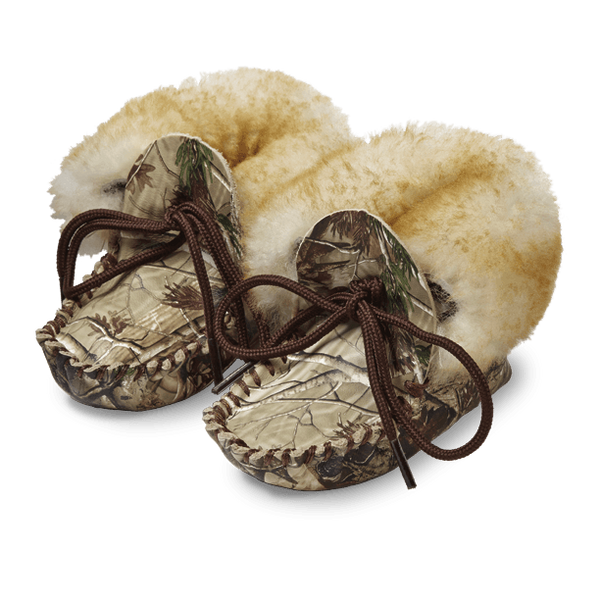 Camo Leather Slippers | American Outdoor Woman