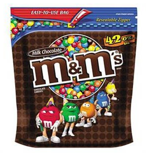 M&Ms candies