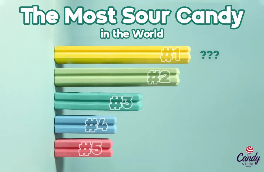 Most Sour Candy in the World Ranked