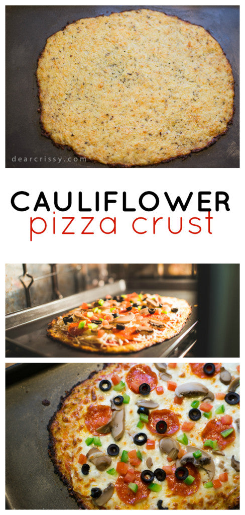 Cauliflower pizza crust