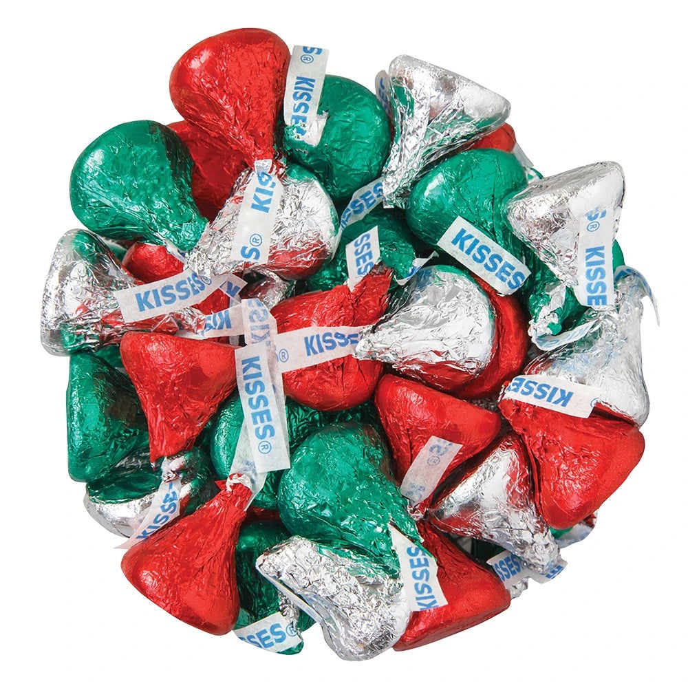 christmas hershey kisses
