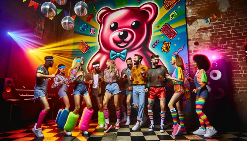 Gummy Bears Arrive in America in the 1980s