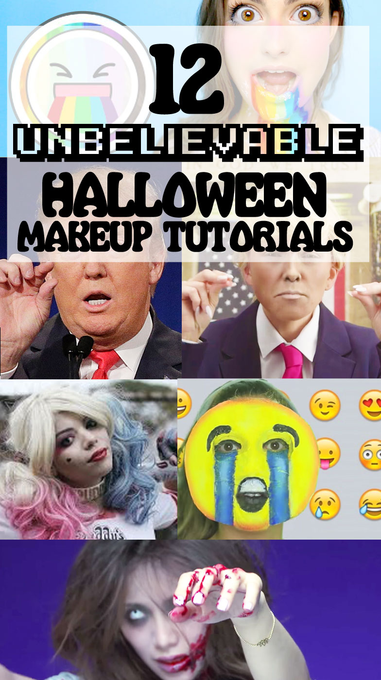 Halloween Makeup Tutorials & DIY Costumes