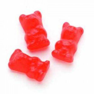 Sugar free cinnamon gummy bears for Christmas diets