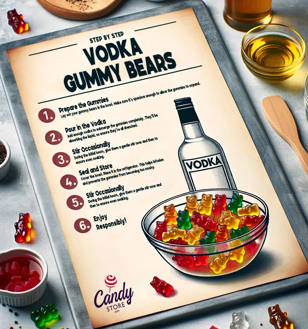 Vodka Gummy Bears Recipe