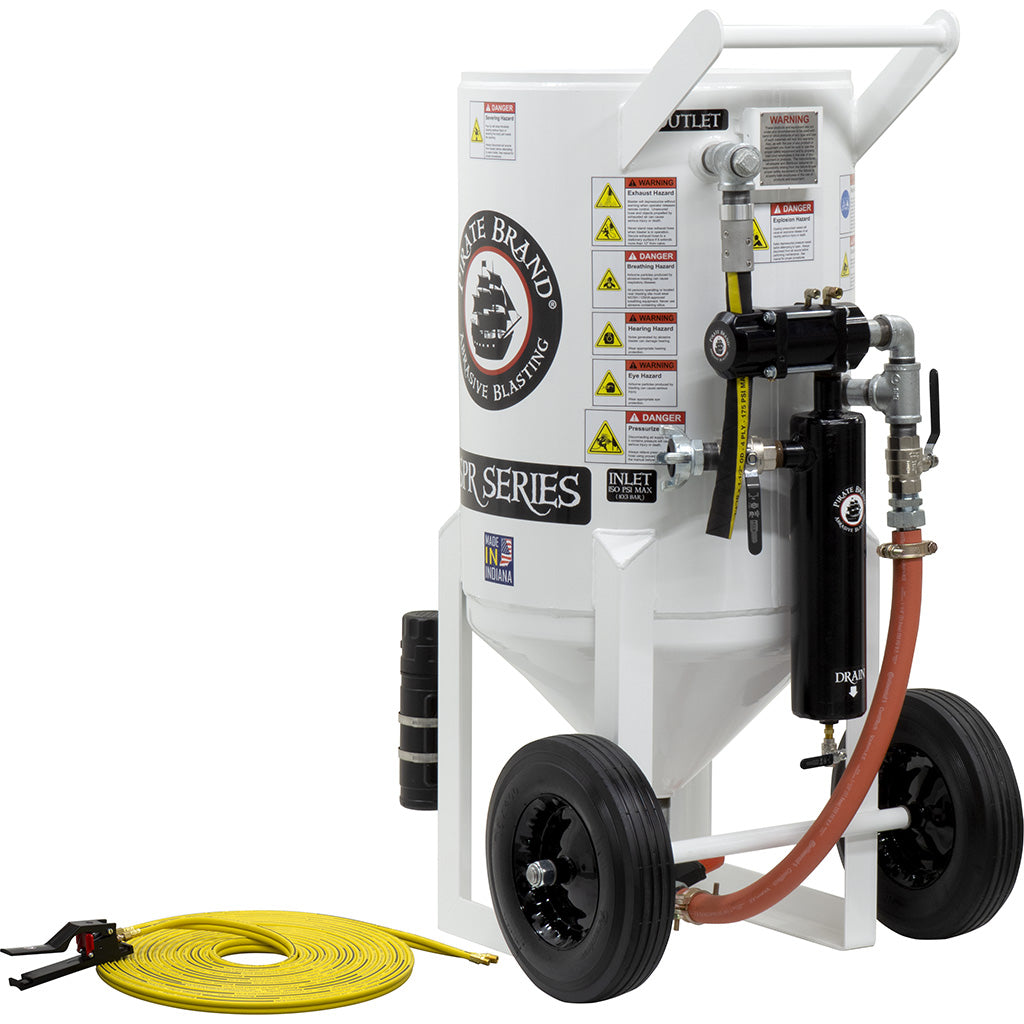 Sandblasting Equipment 6.5 cu.ft. Pressure Release Style (650 pound) P Sandblaster Parts