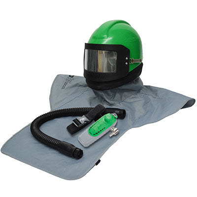 Sandblasting Helmet Nova 2000 with Climate Control made by RPB in the ...