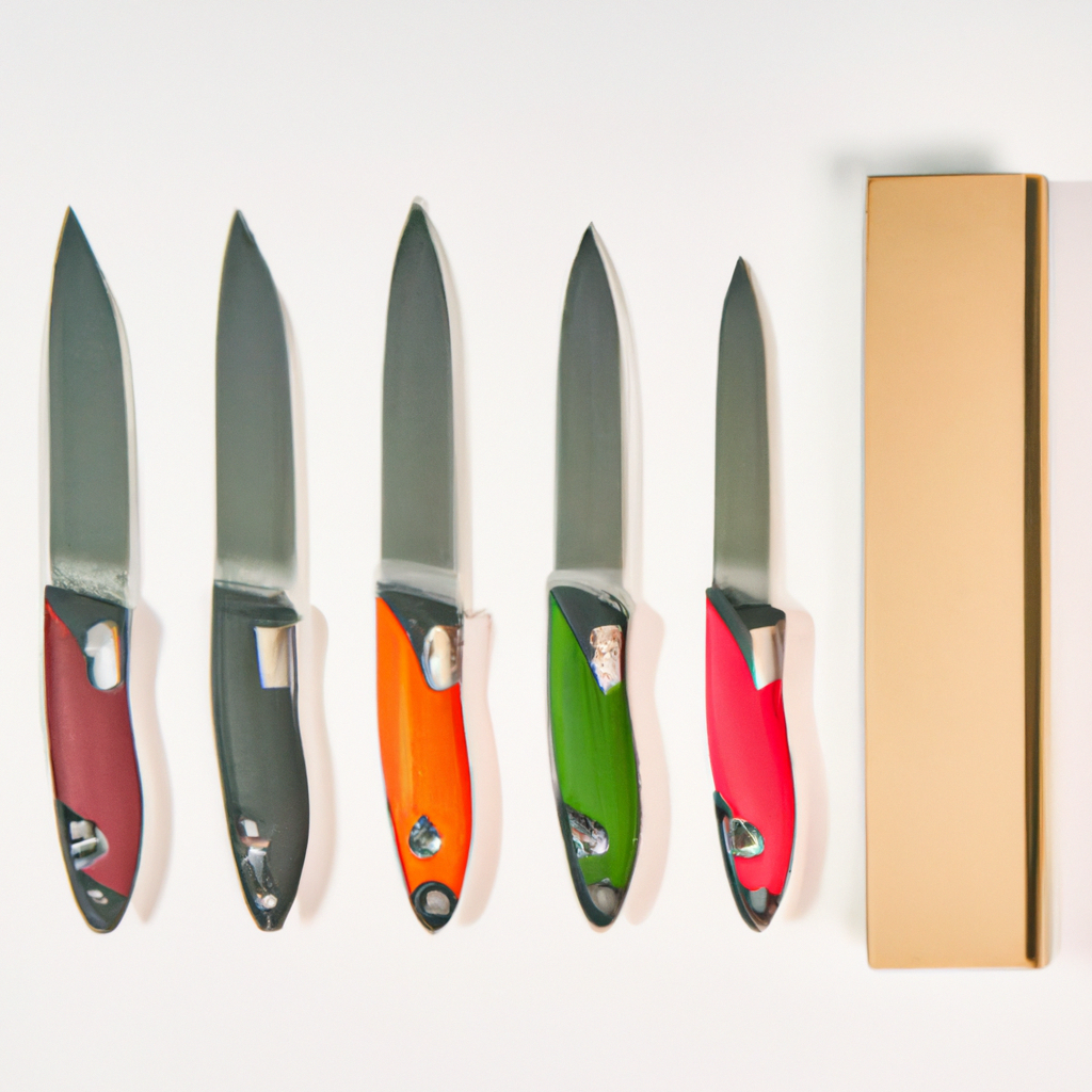 How many knives are included in the Vituer 8pcs Paring Knives set?