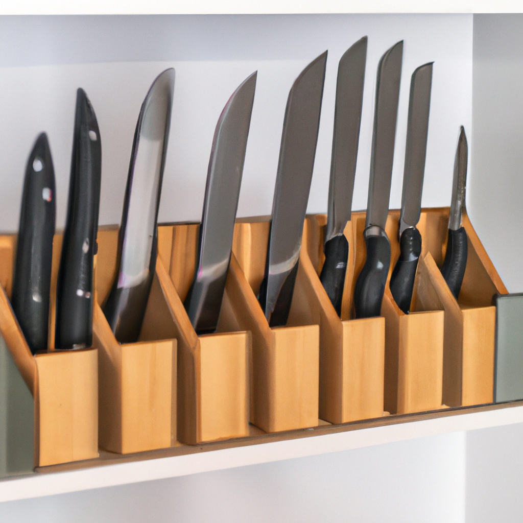 What are the best knife racks for organizing knives?
