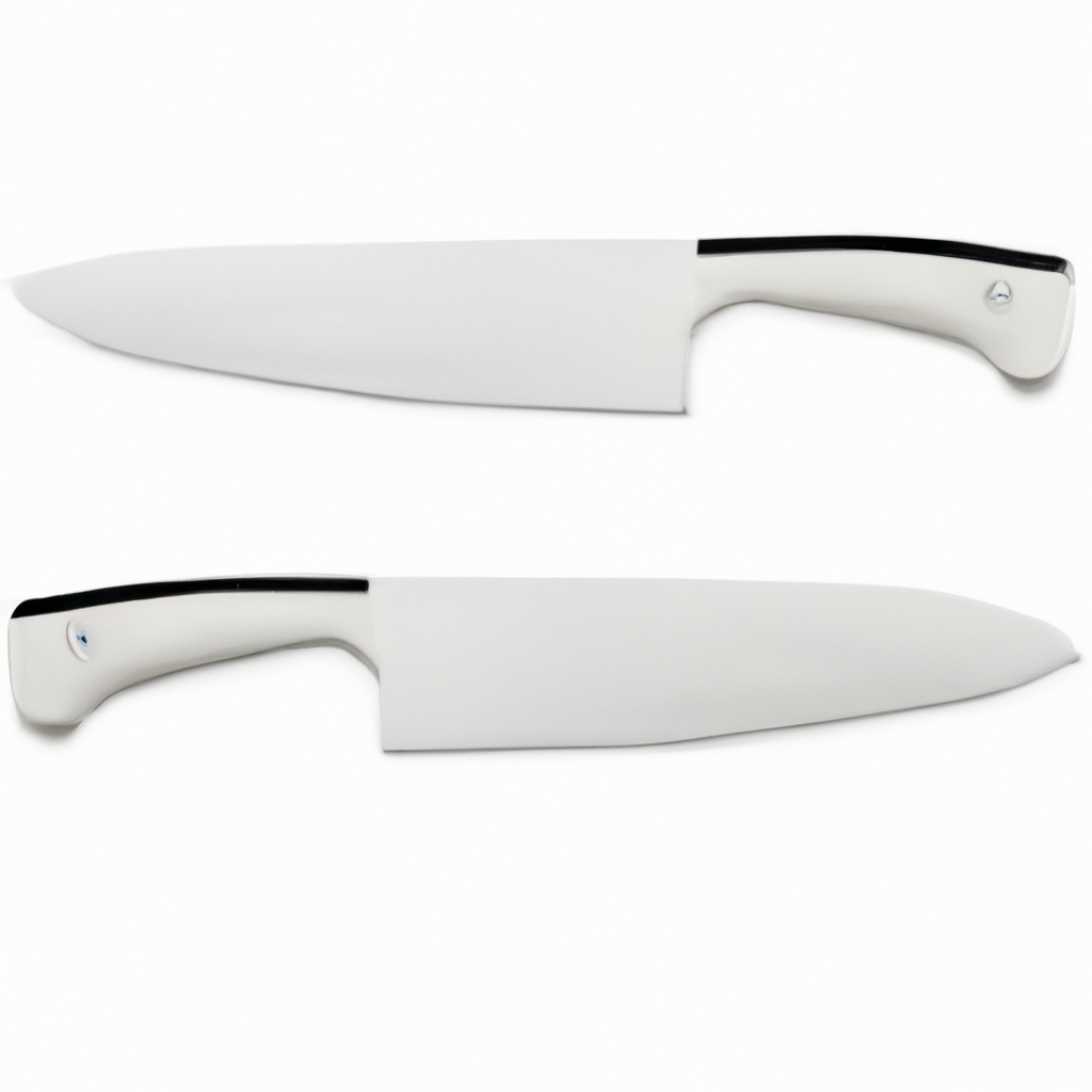 What are the features of the Mercer Culinary Ultimate White 8-Inch Chef's Knife?
