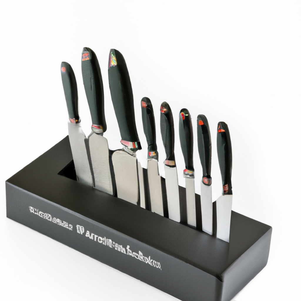What are the features of the Henckels Statement 14-Piece Self-Sharpening Knife Set?
