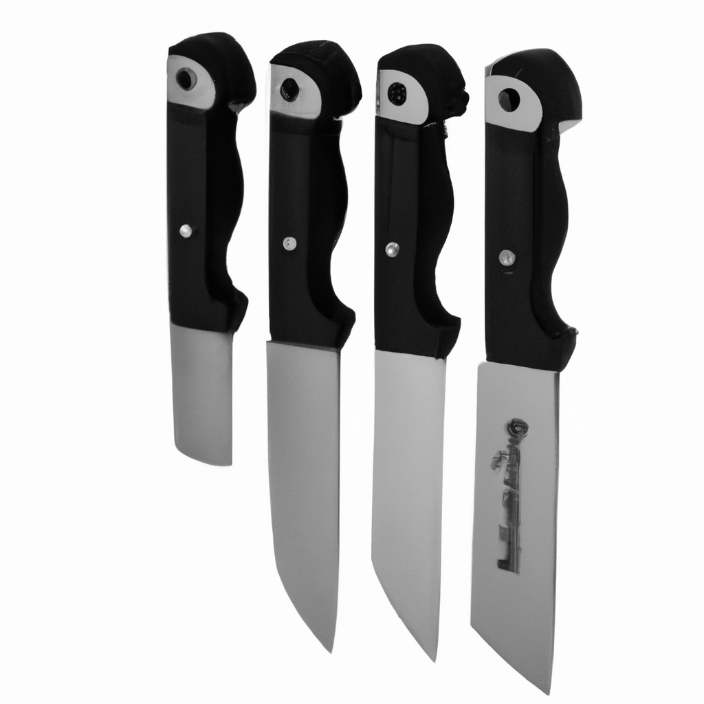 Does the McCook MC29 knife set come with a built-in sharpener?