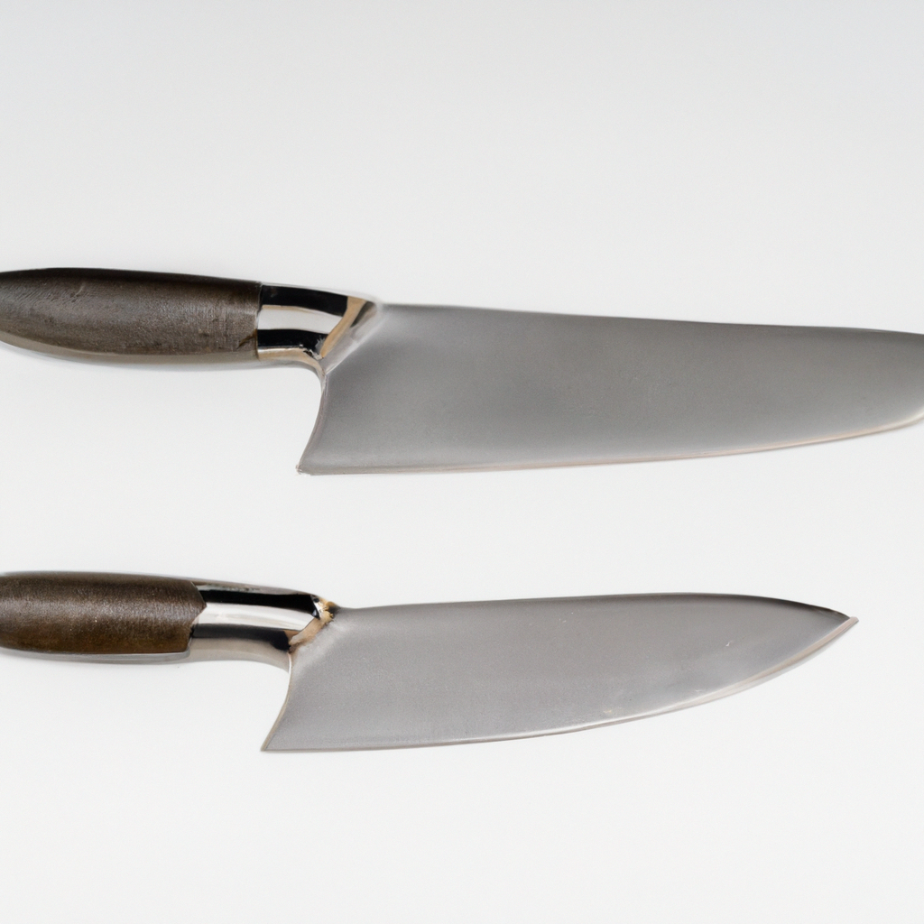 What are the different types of kitchen knives and their uses?
