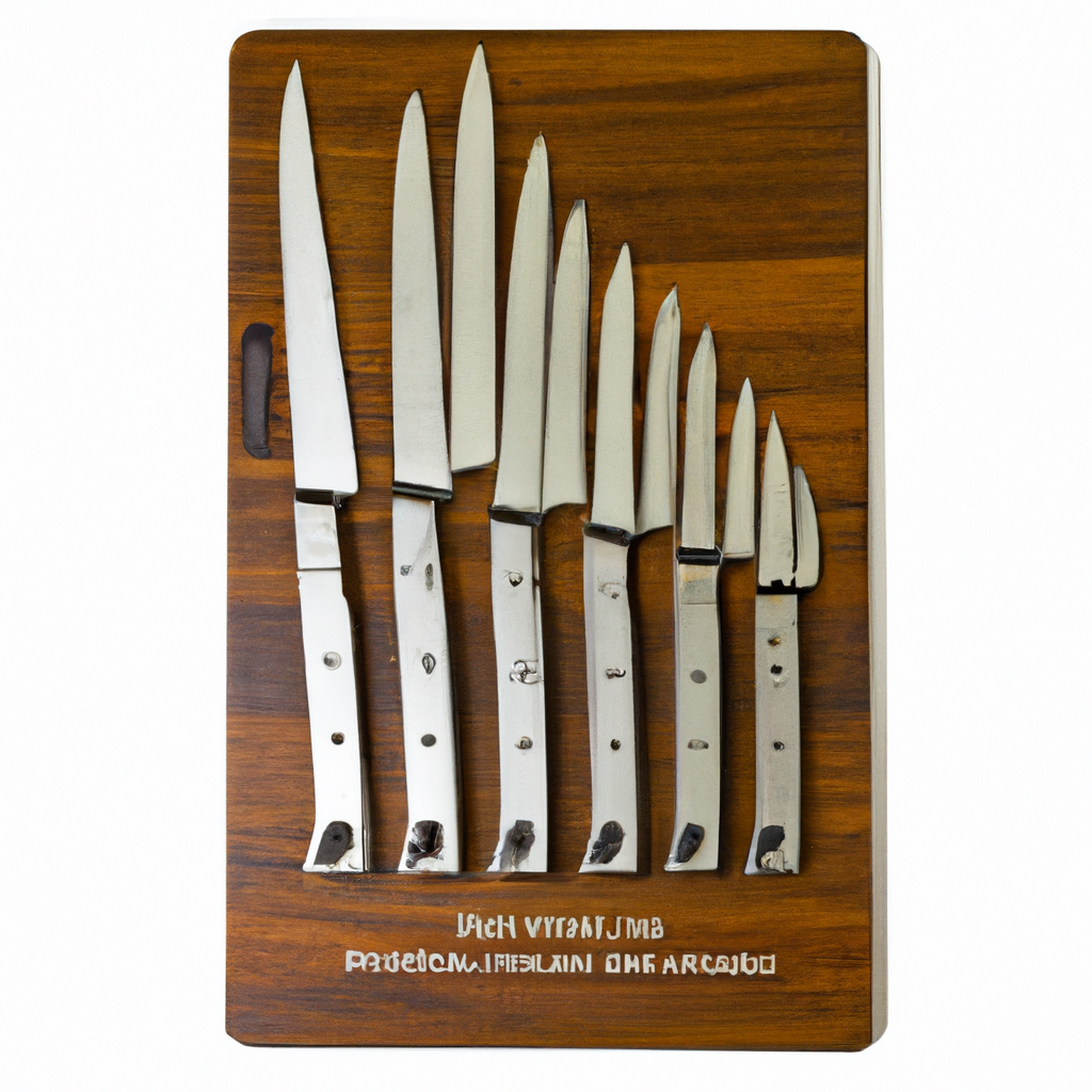 How many pieces are included in the McCook MC29 knife set?