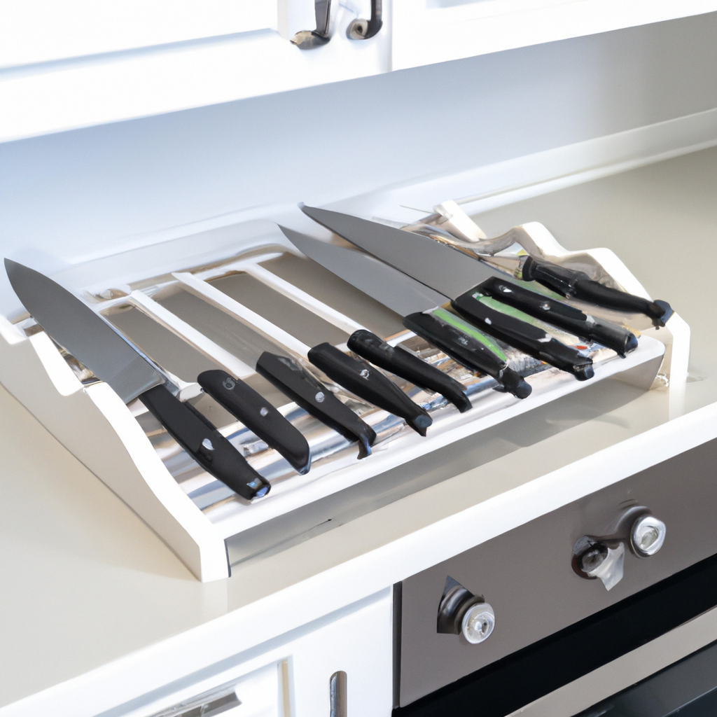How to install a knife rack in your kitchen?