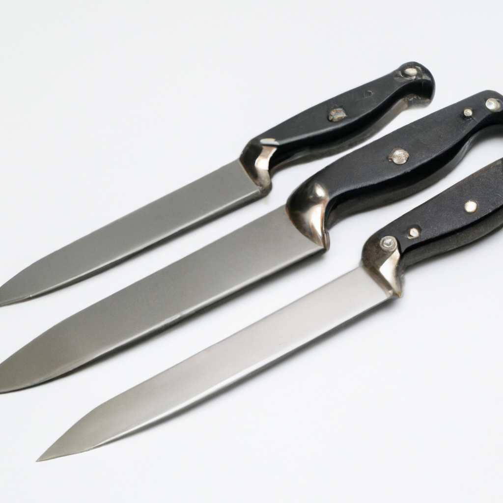 How to properly care for the McCook MC29 knife set?