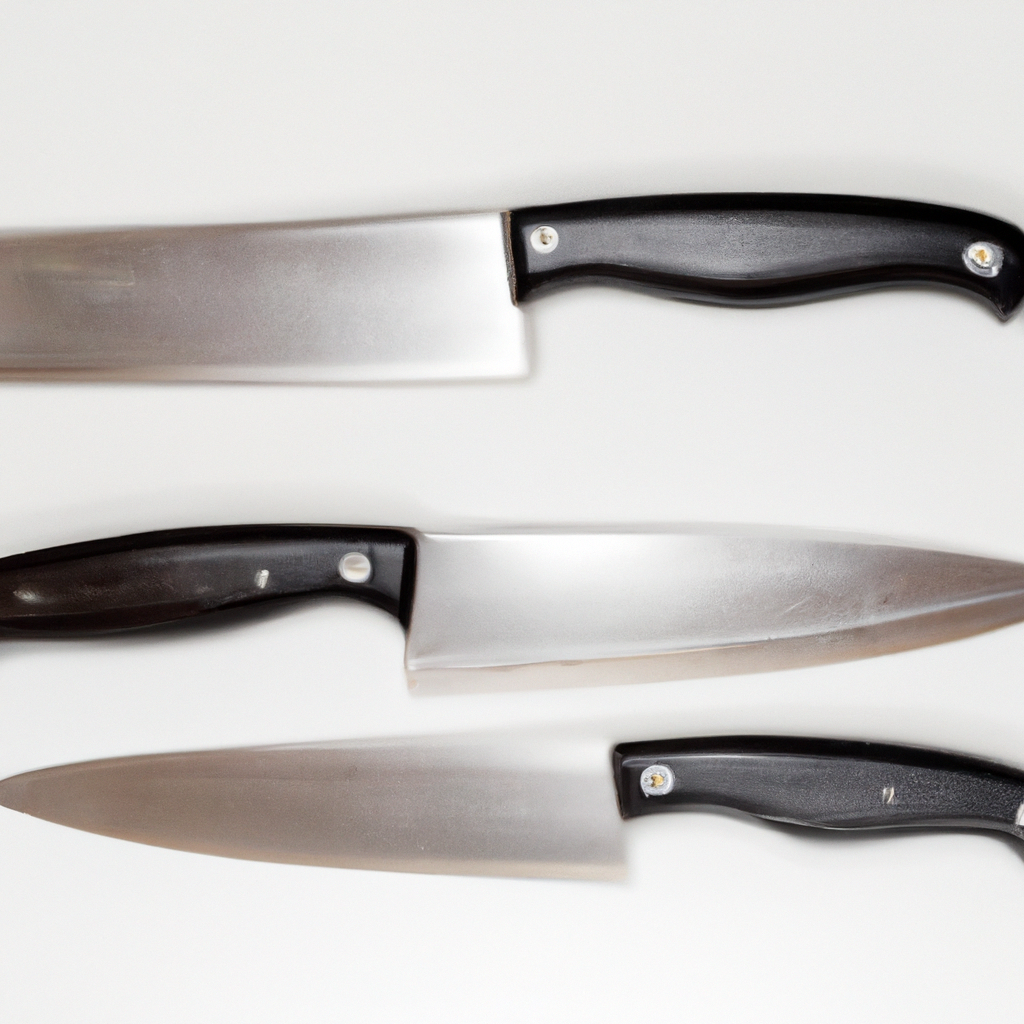 What are the different types of chef knives and their uses?