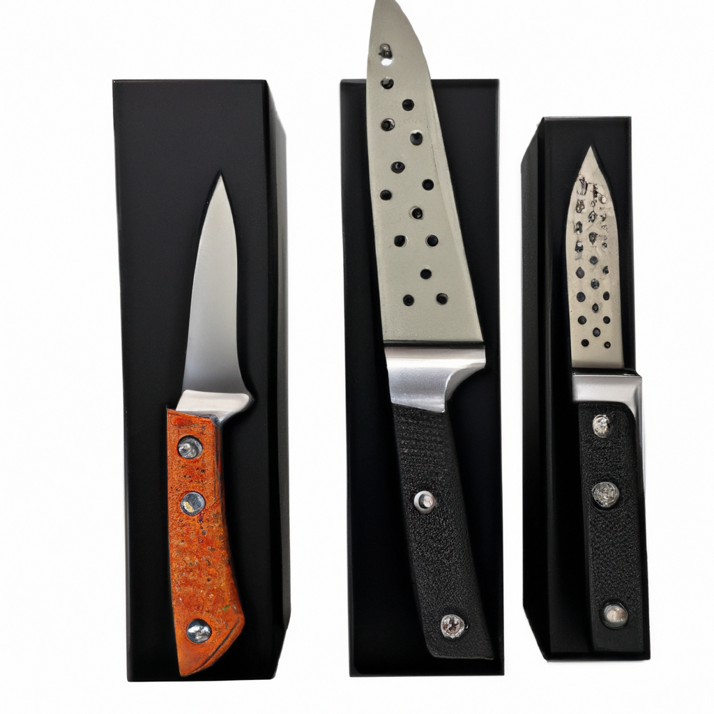 Does the McCook MC21 Knife Sets come with a built-in sharpener?