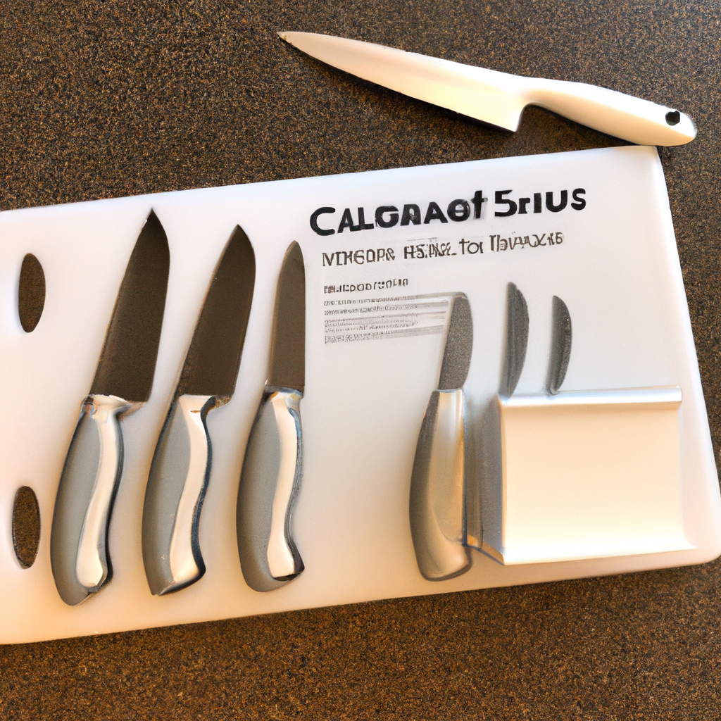 How to use the Cuisinart 12 pc Knife Set?