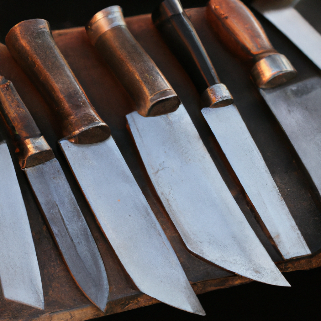 How is the Enoking Serbian Chef Knife forged?