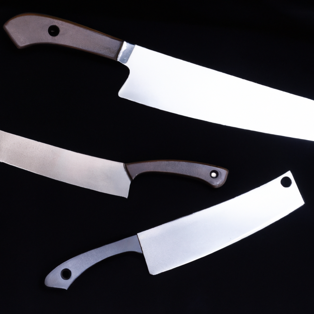 What are the different sizes of cleavers available at Knives Shop?