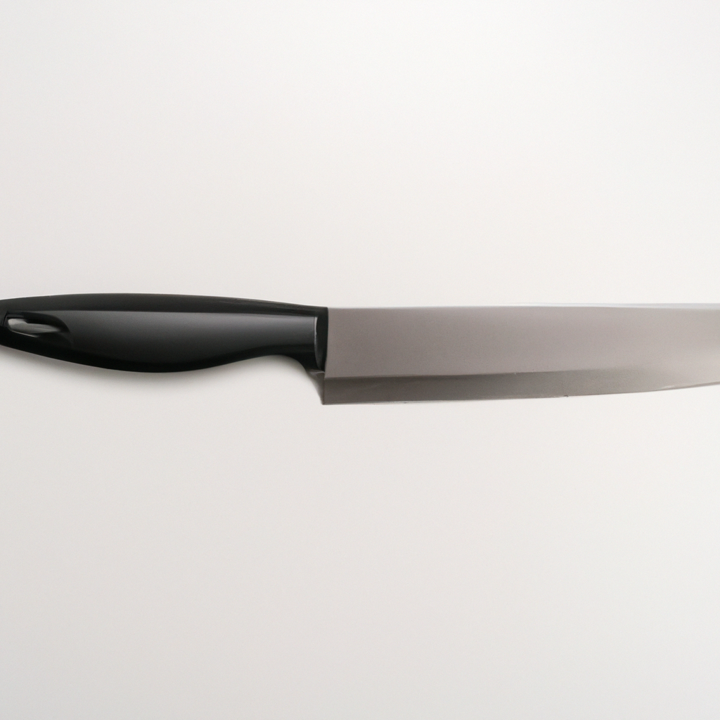 What makes the iMarku Japanese chef knife ergonomic?