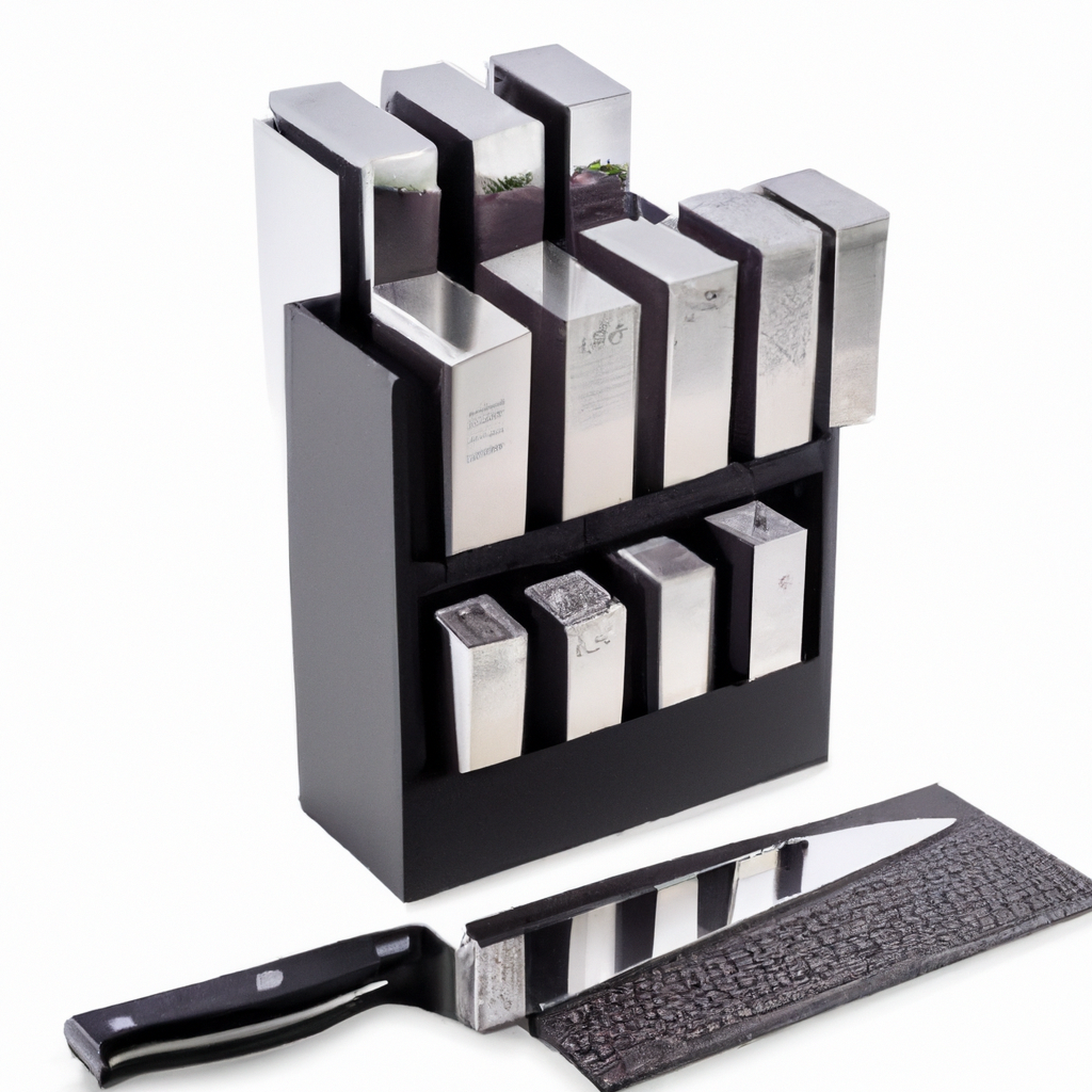 How many pieces are there in the Farberware Stamped 15-Piece High Carbon Stainless Steel Knife Block Set?