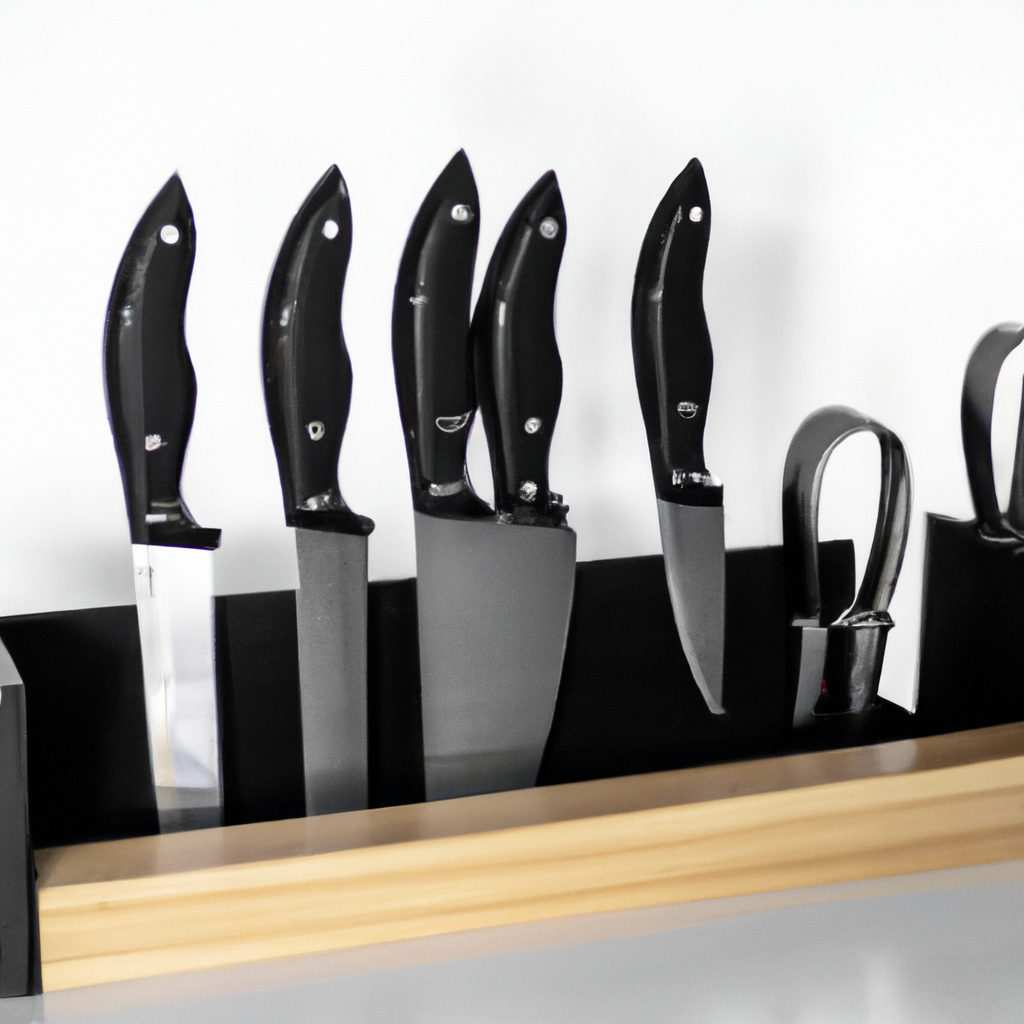 Why are knife racks essential for knife storage?