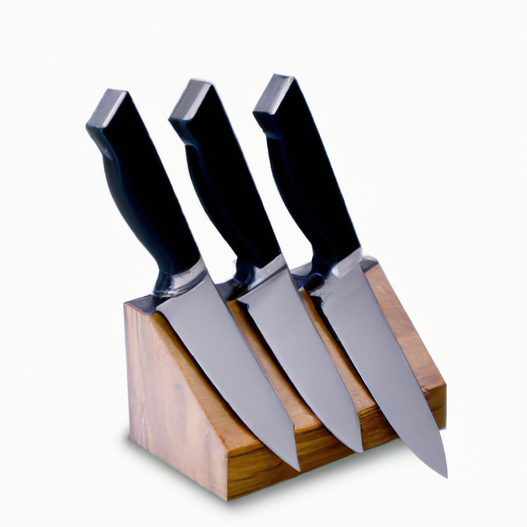 What is the ideal size and capacity for a kitchen knife block?