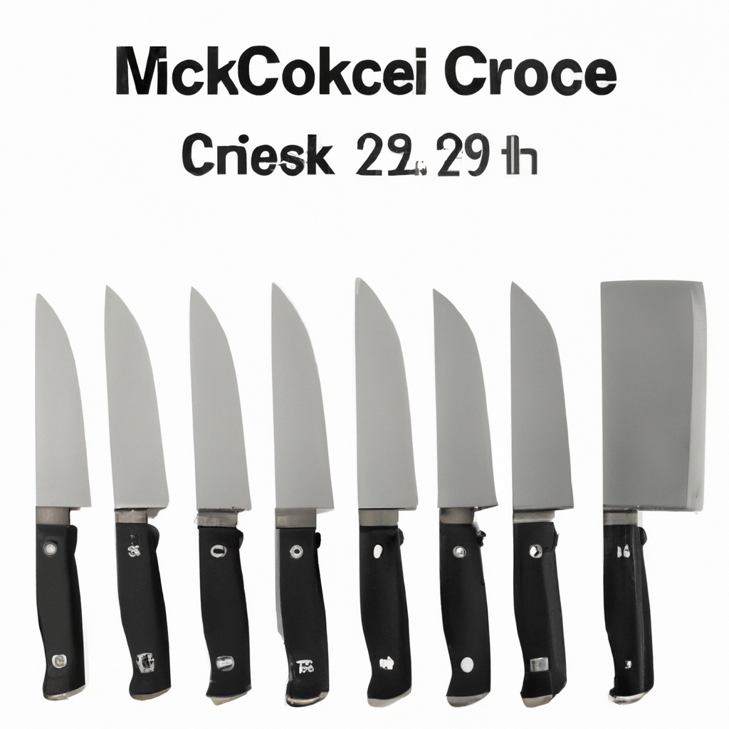 What is the price of the McCook MC29 knife set?