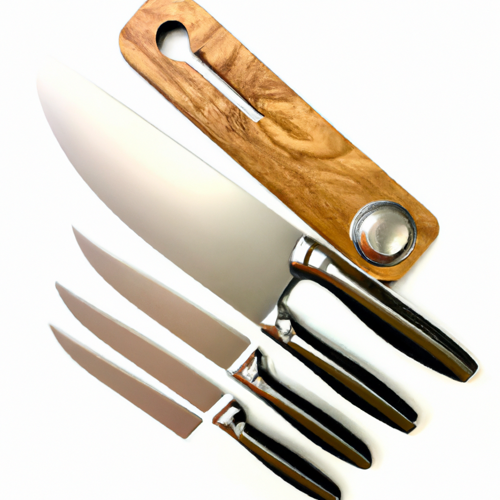 What type of handle does the Vituer 8pcs Paring Knives set have?