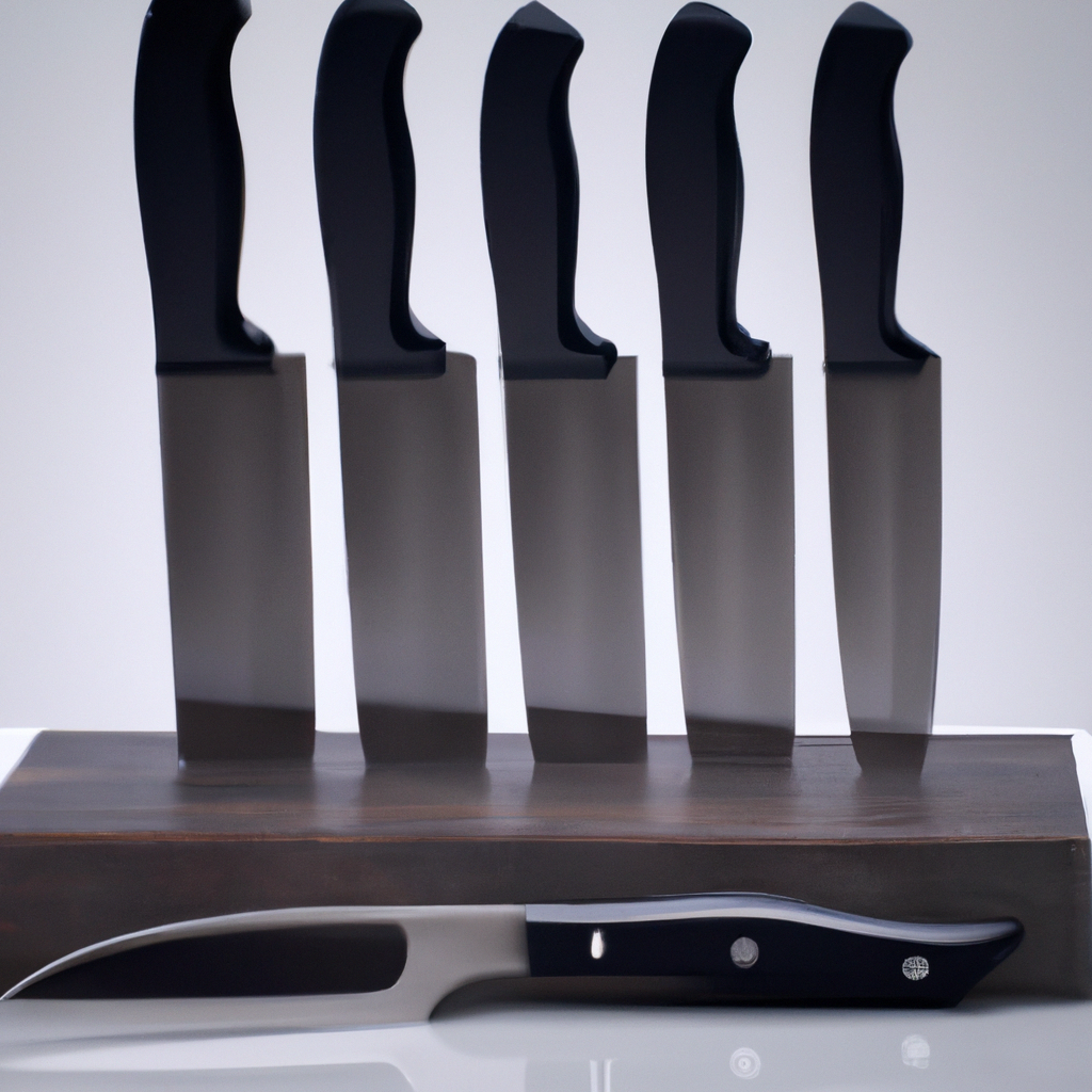 What are the benefits of using a magnetic knife holder?