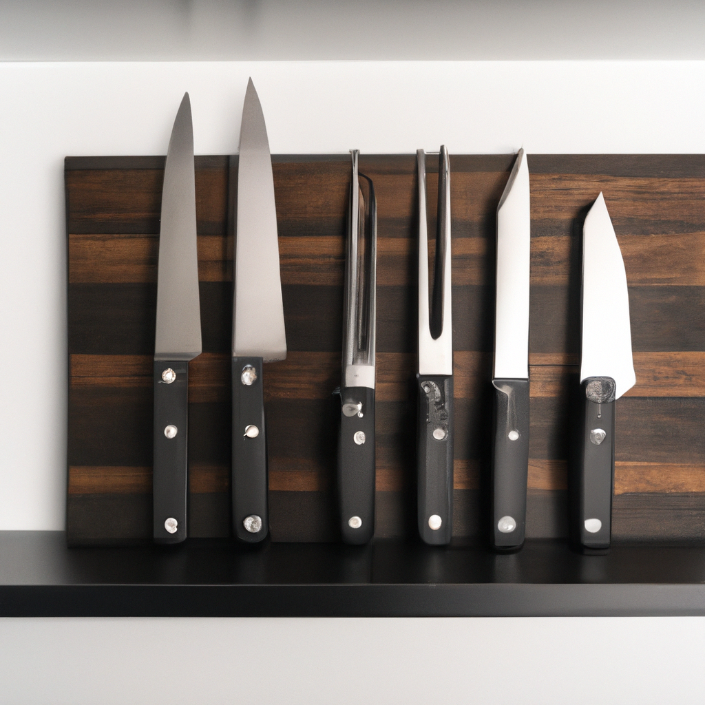 How does a magnetic knife holder work?