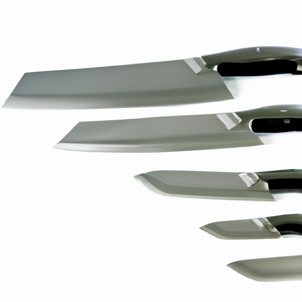 What is the size of the Chefman Electric Knife's stainless steel blades?