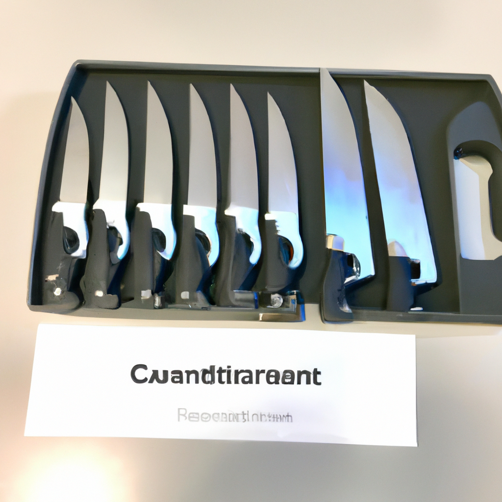 How to maintain the Cuisinart 12 pc Knife Set?