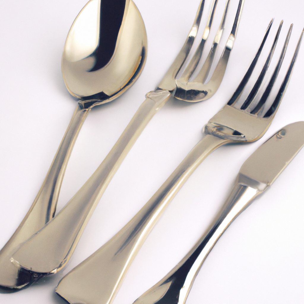 What are some popular silverware designs and styles?