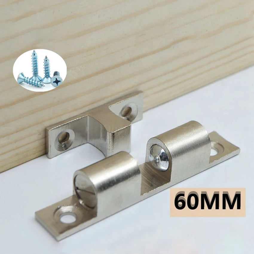 Forda Copper Double Spring Steel Ball Catch Latch Adjustable Closet Tension