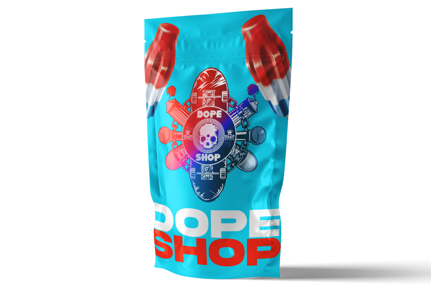 Dope Shop Bomb Pop Sticker Pack