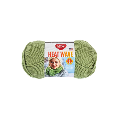 Red Heart Heat Wave Yarn In Seaweed Green Kay S Crochet Patterns