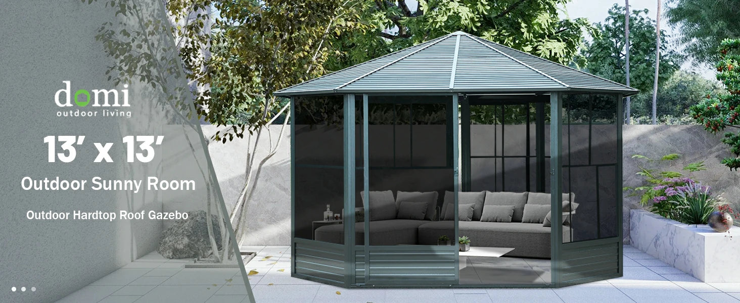 Domi Outdoor Living Octagonal Solarium