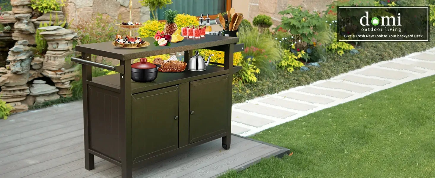 Domi Outdoor Living Grill Cart